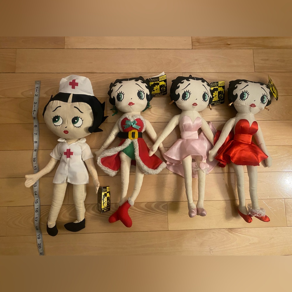 Betty Boop Nurse and Festive Doll Collection